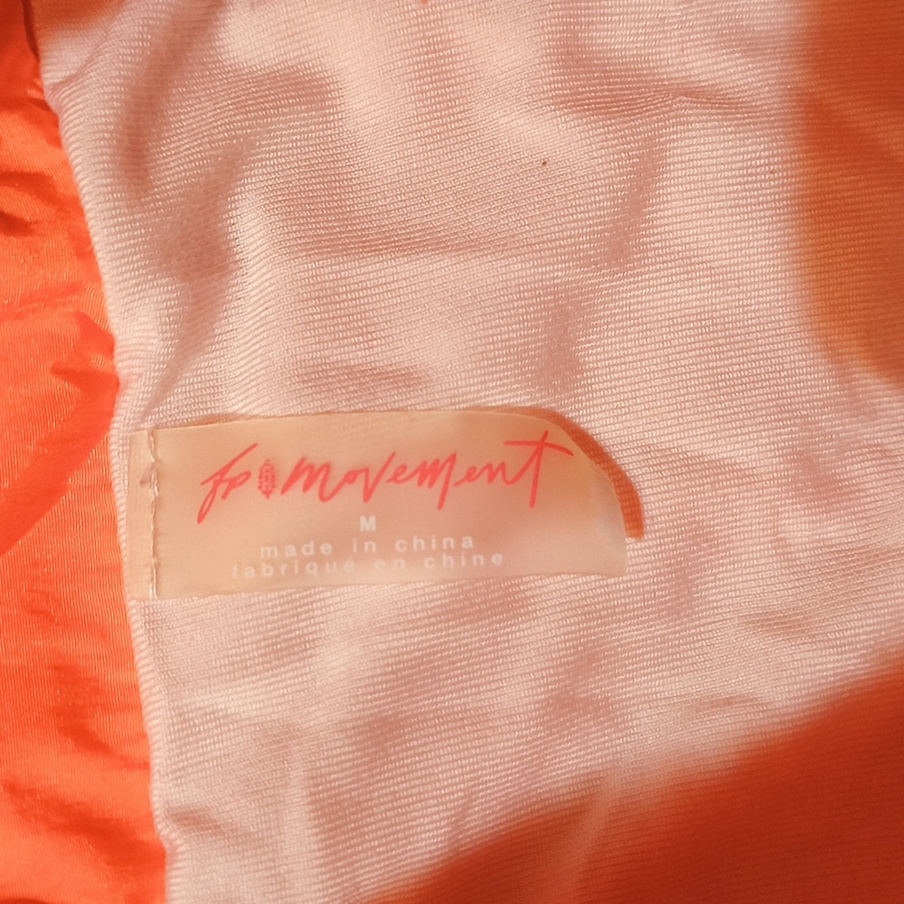 Free People Orange Active Shorts - Picture 3 of 4